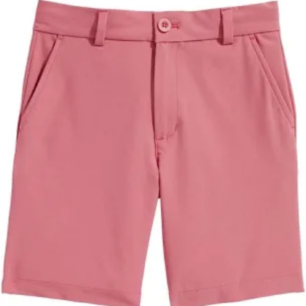 Like new! Vineyard Vines Boys Performance Breaker Shorts in Sailors Red